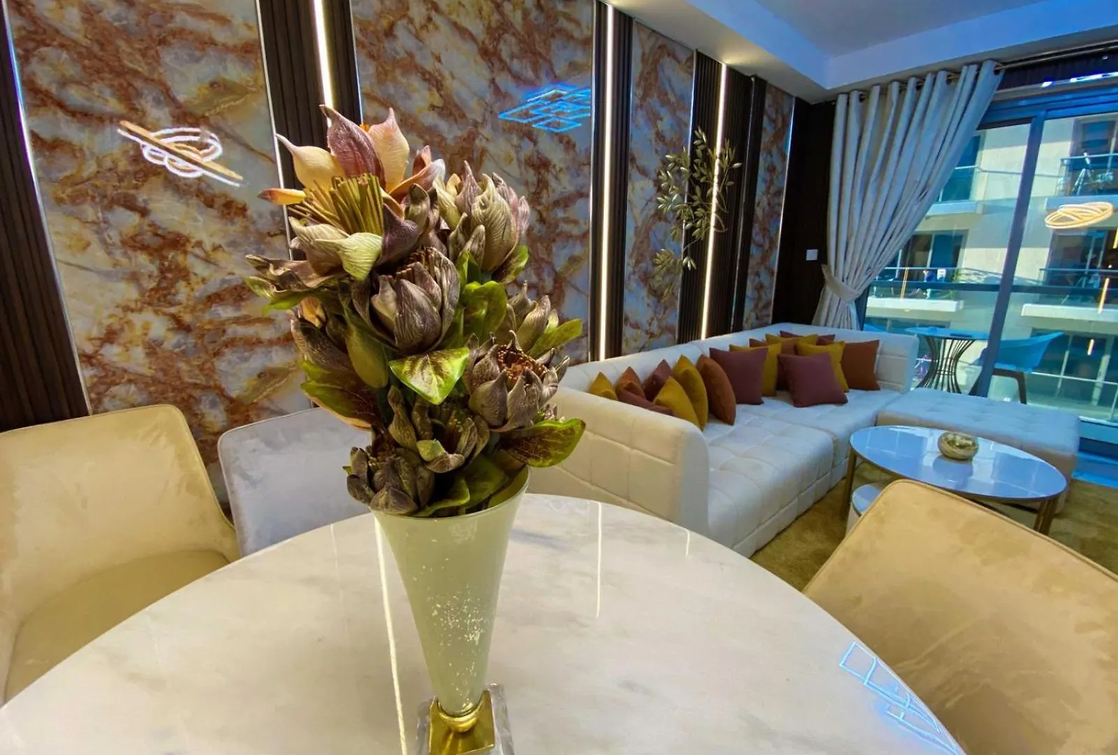 Marjan Island Beautiful Apartment Sea Side View Beach Luxury Rooms Ras Al Khaimah Uae United Arab Emirates